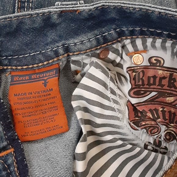 ROCK REVIVALS CAPRI JEANS - Picture 7 of 7